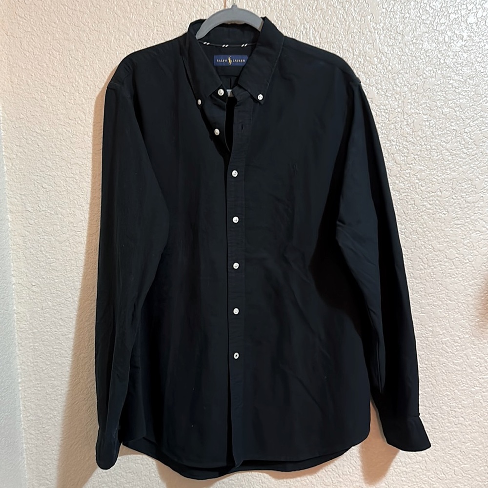 EUC Ralph Lauren Long-sleeved Button-down Shirt